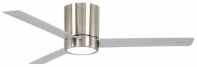 Roto Flush 52" Ceiling Fan Brushed Nickel Huggers FANS outlet store