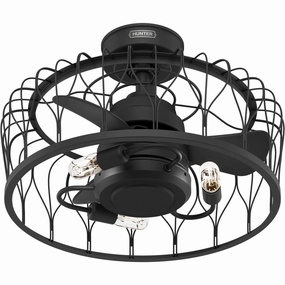 Rotonda 20"Ceiling Fan Matte Black Small Fans FANS hot deal