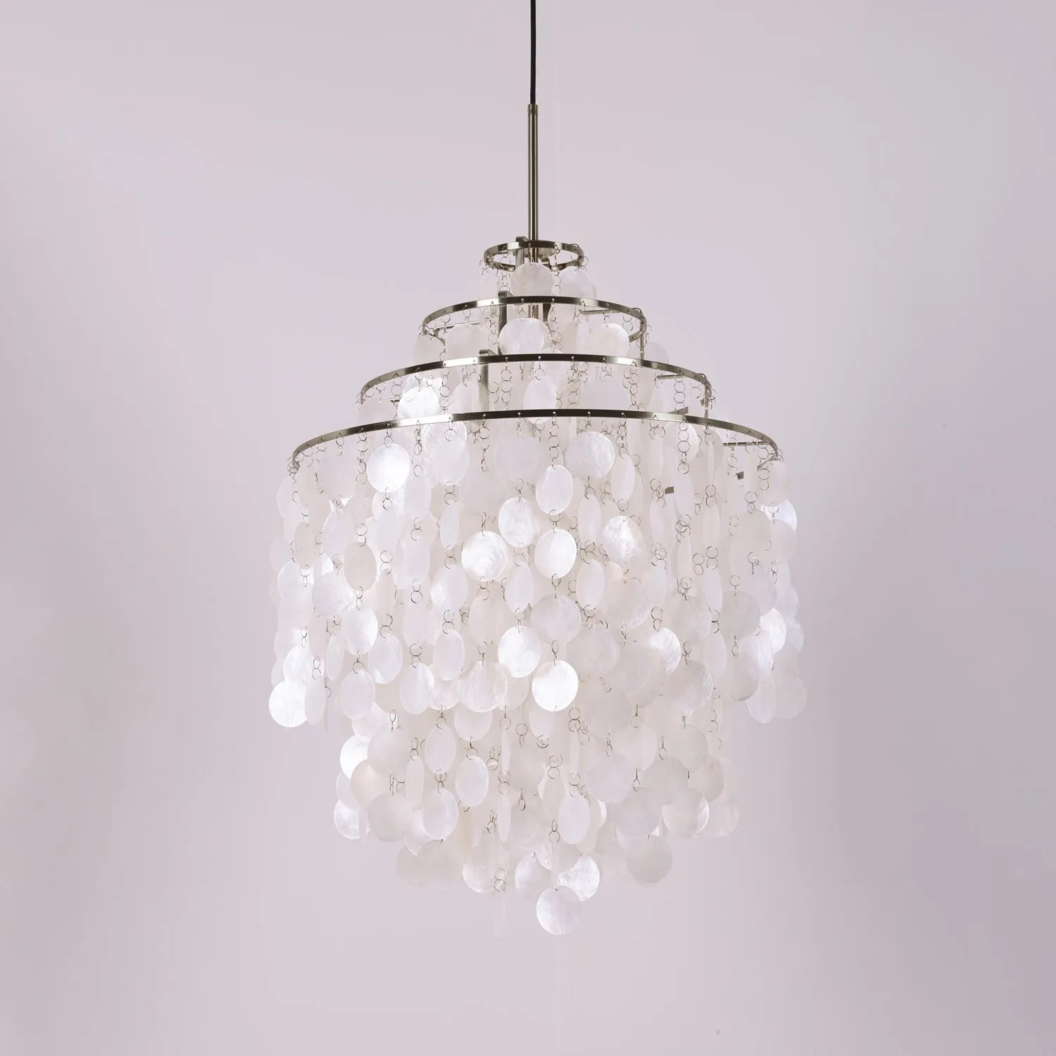 Round Shell Chandelier