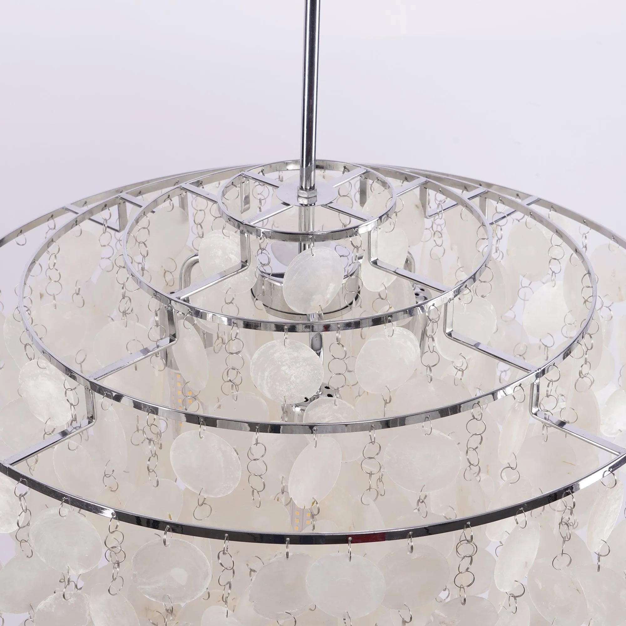 Round Shell Chandelier