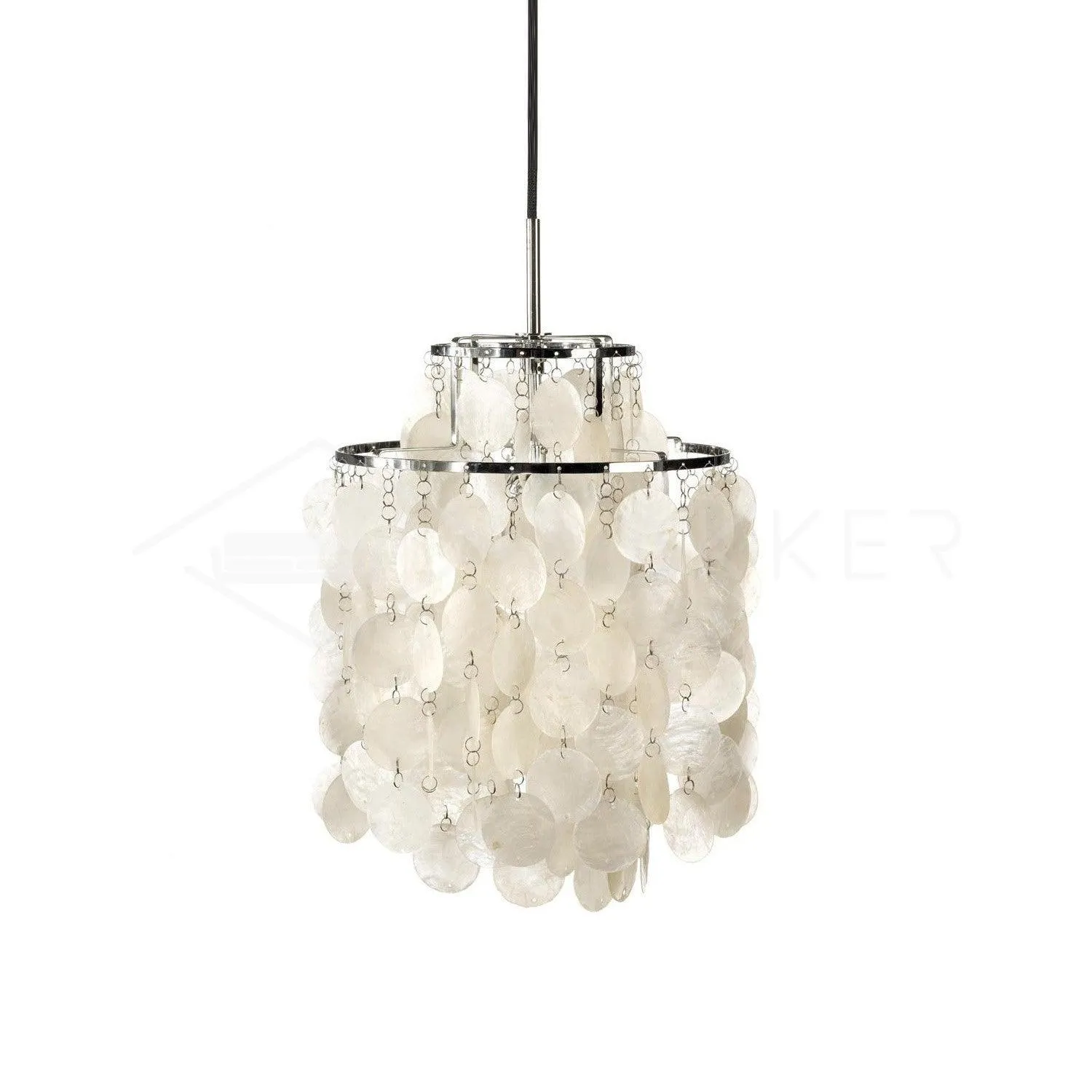 Round Shell Chandelier
