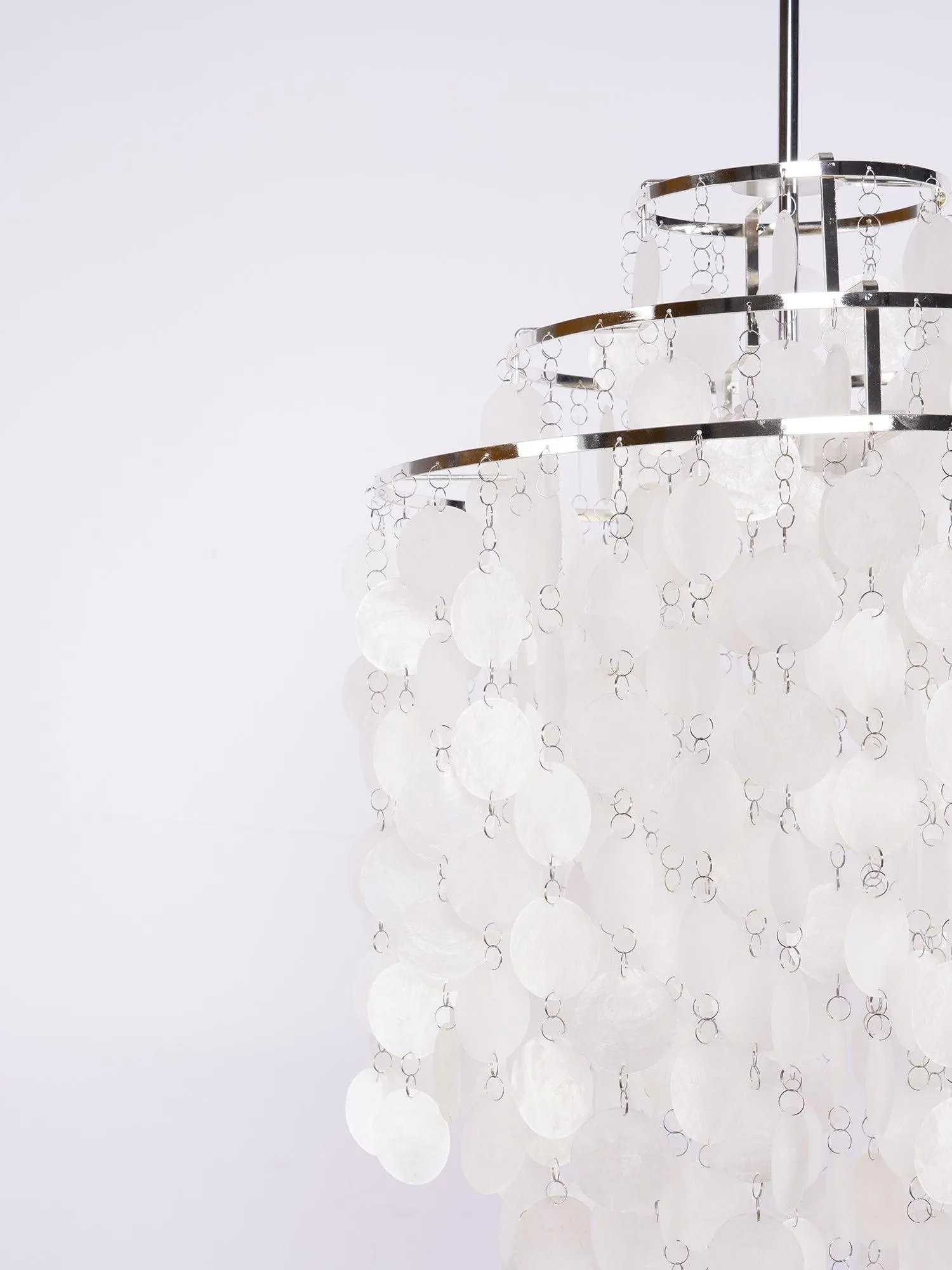 Round Shell Chandelier