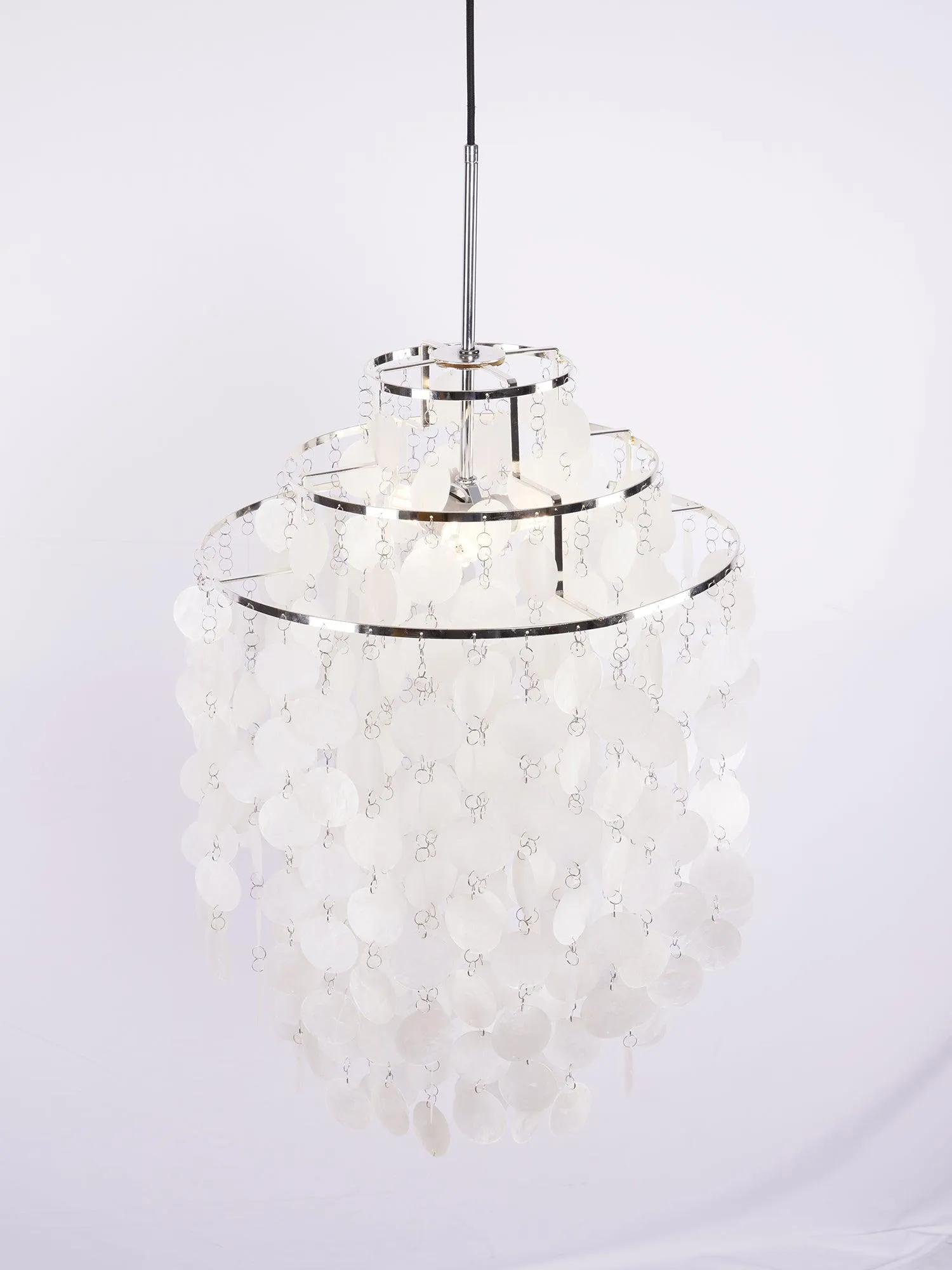 Round Shell Chandelier