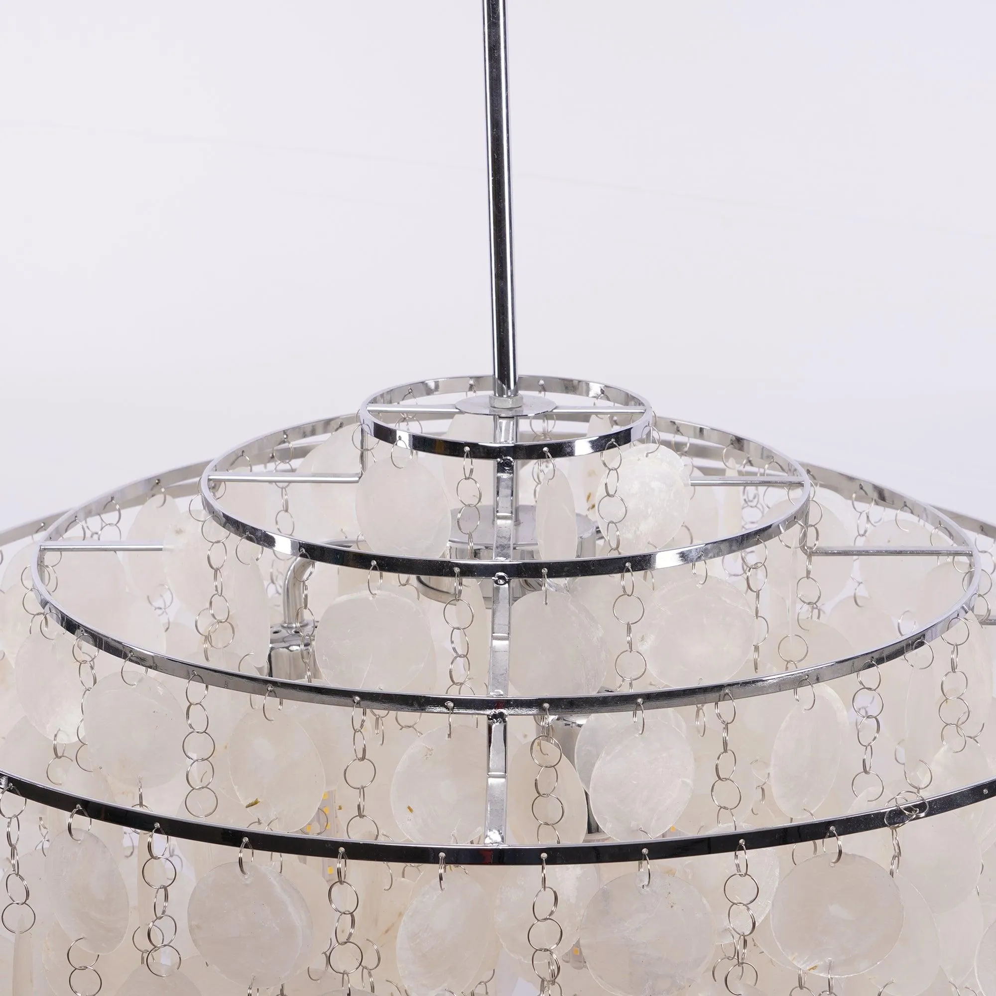 Round Shell Chandelier