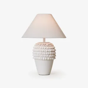Ruffle Ceramic Table Lamp Nightstand Lamps Discount