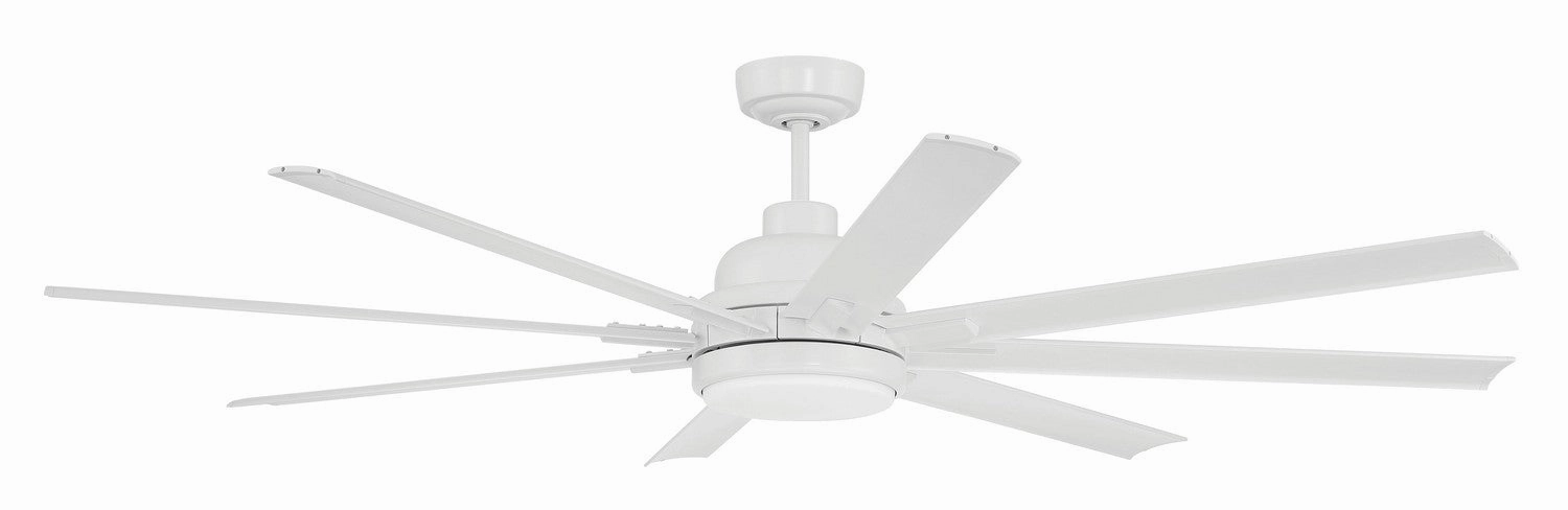Rush 65 65"Ceiling Fan White Exterior Fans FANS clearance sale
