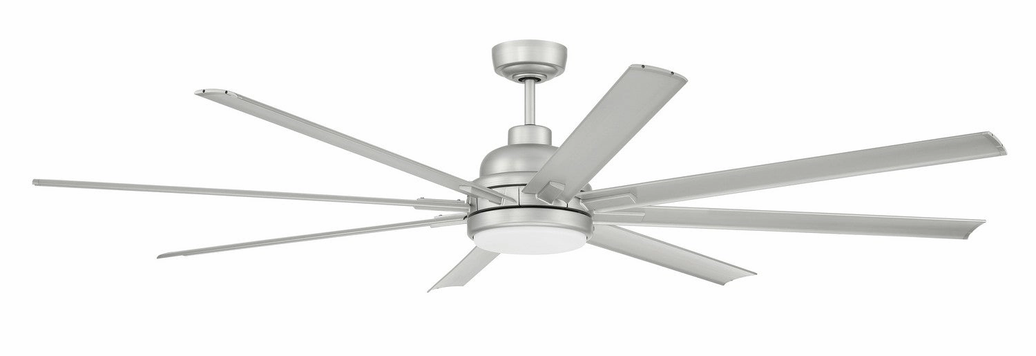 Rush 72 72"Ceiling Fan Painted Nickel Exterior Fans FANS clearance sale