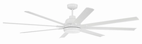 Rush 72 72"Ceiling Fan White Exterior Fans FANS clearance sale