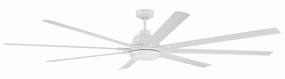 Rush 84 84"Ceiling Fan White Large Fans FANS best price