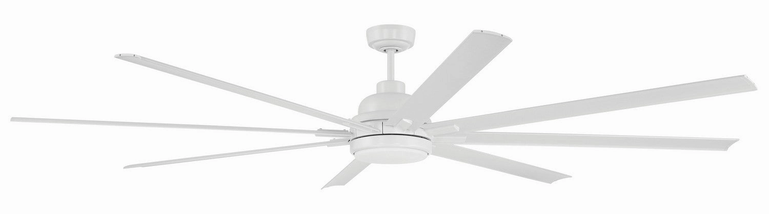 Rush 84 84"Ceiling Fan White Large Fans FANS best price