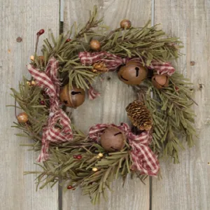 Rustic Holiday Pine Ring Budget Holiday Home Finds