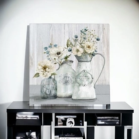 Rustic Flowers Unframed Print Wall Art Decorative Accessories best selling