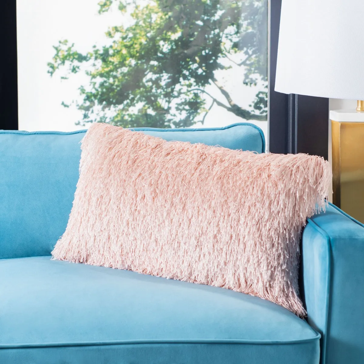 Safavieh Indoor / Outdoor Shag Pillow