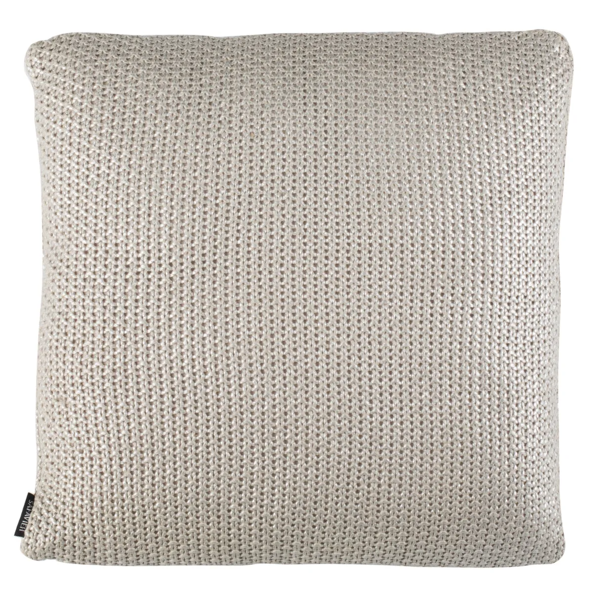 Safavieh Tickled Grey Knit Pillow