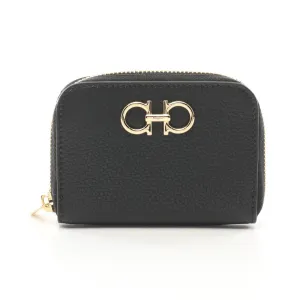 Salvatore Ferragamo Leather Coin Purse/Coin Case (Pre-Owned)