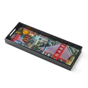 San Francisco Lacquered Bar Tray Jewelry Trays Organizer Pack