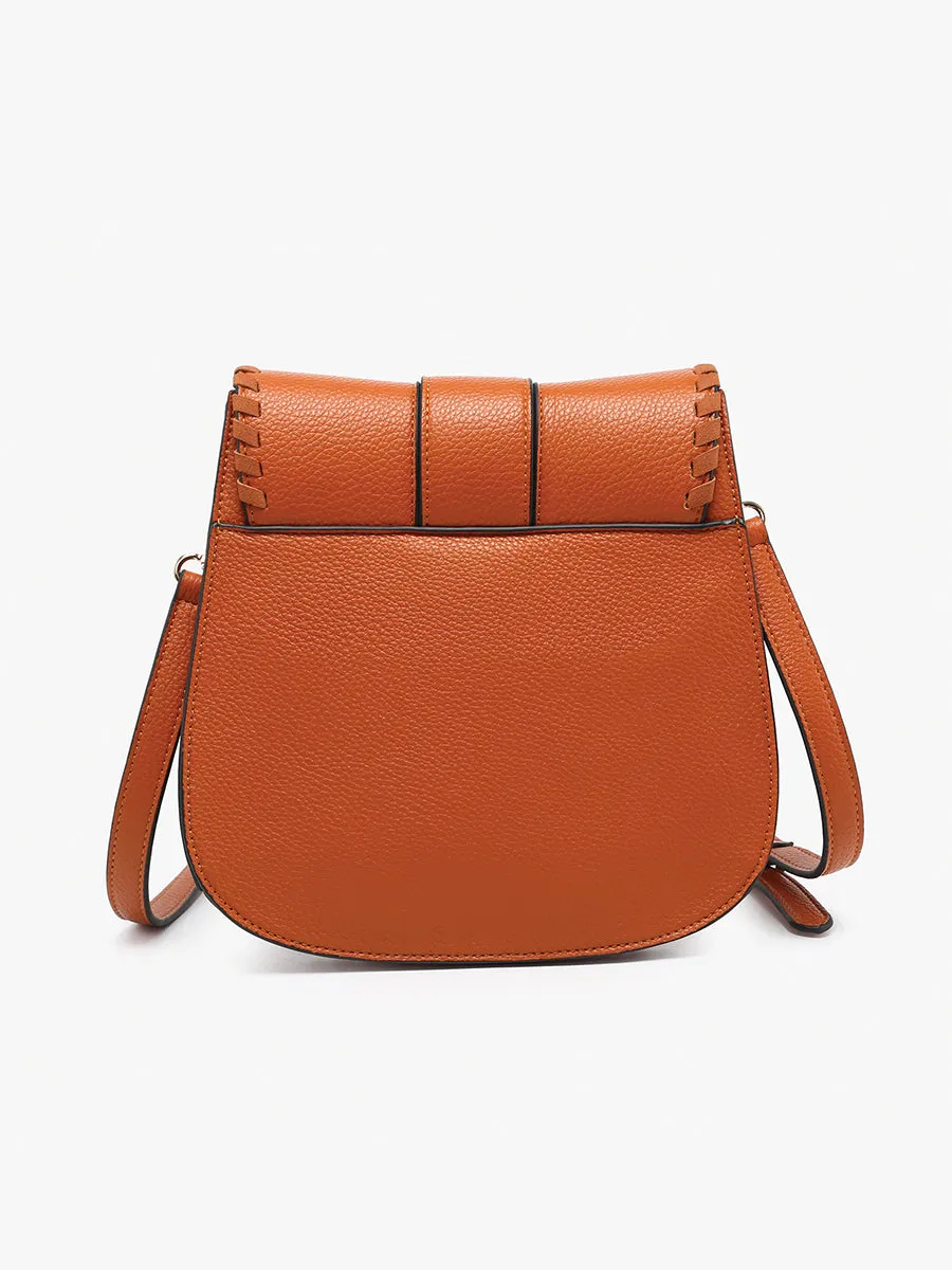 Sandra Vegan Buckle Crossbody