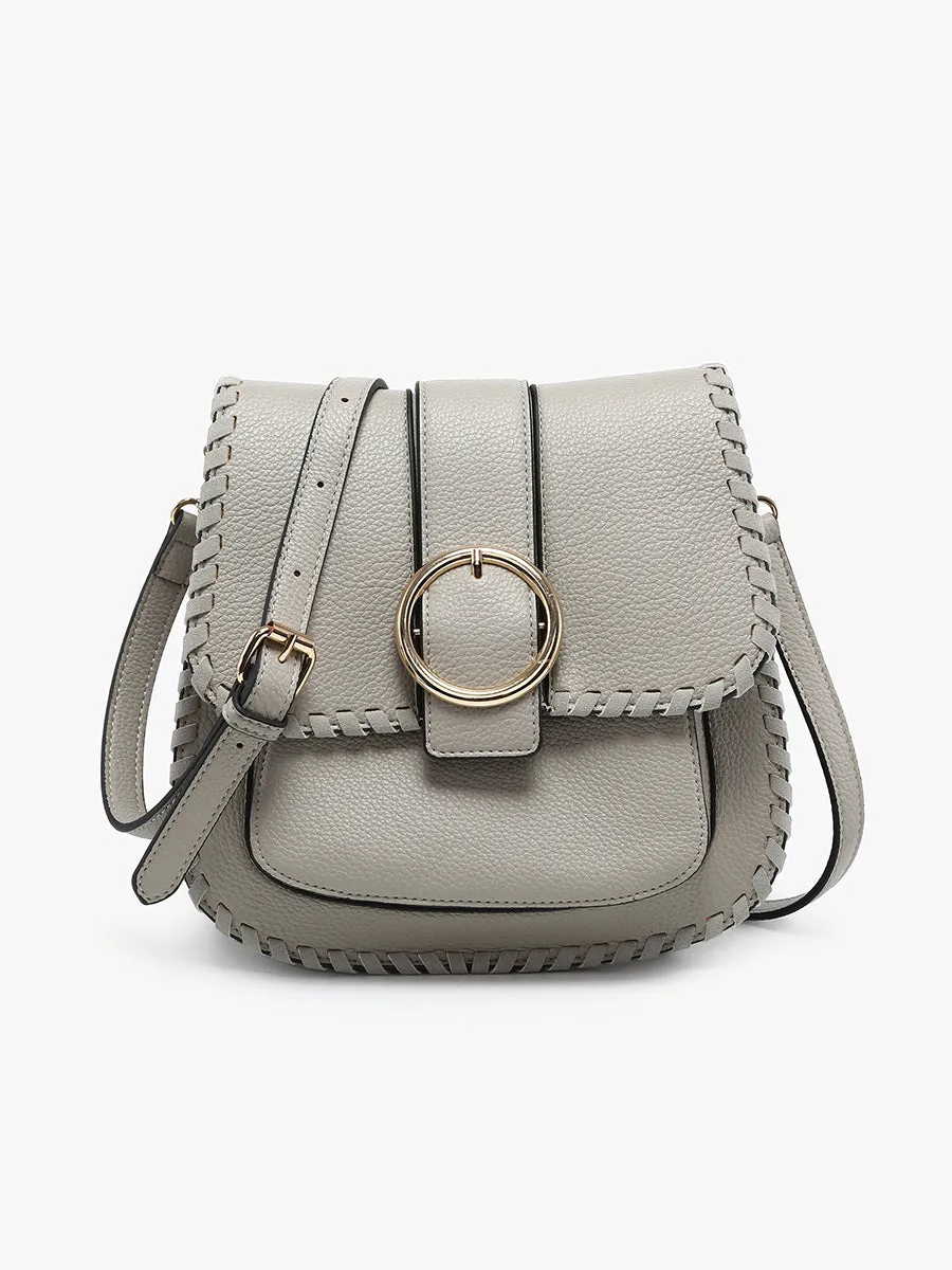 Sandra Vegan Buckle Crossbody