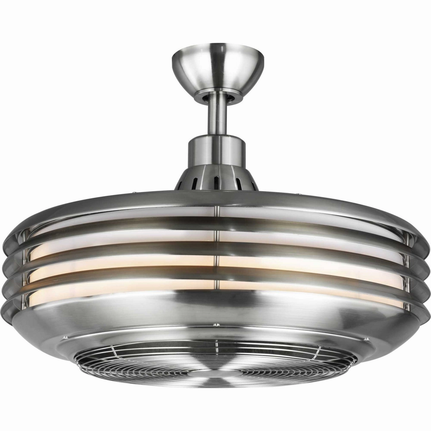 Sanford 24"Ceiling Fan Brushed Nickel Fandeliers at discount prices