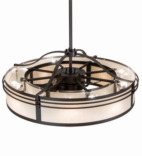Sargent 12 Light Chandel-Air Fandeliers at discount prices