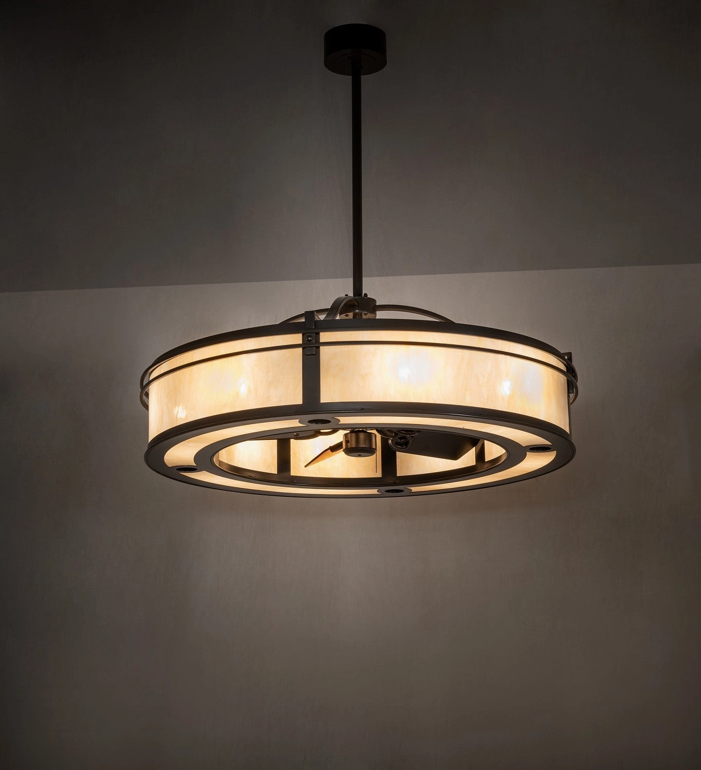 Sargent 12 Light Chandel-Air Timeless Bronze Fandeliers at discount prices
