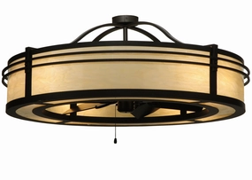 Sargent Eight Light Chandel-Air Fandeliers FANS on sale now
