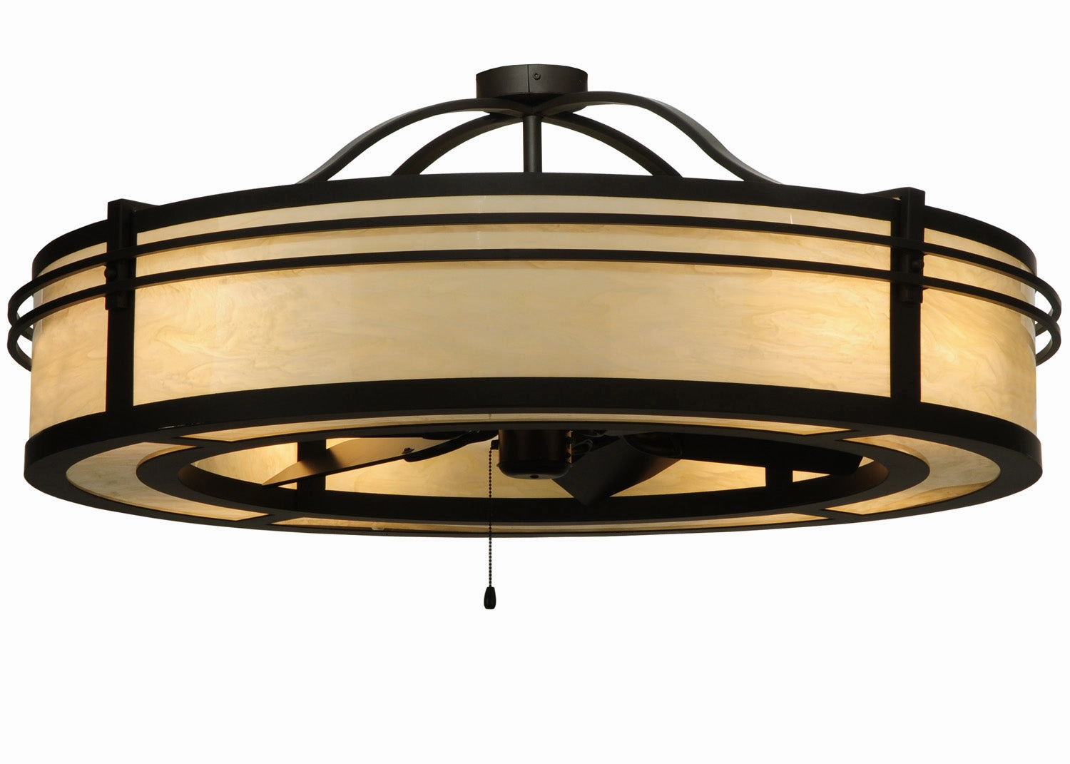 Sargent Eight Light Chandel-Air Fandeliers FANS on sale now