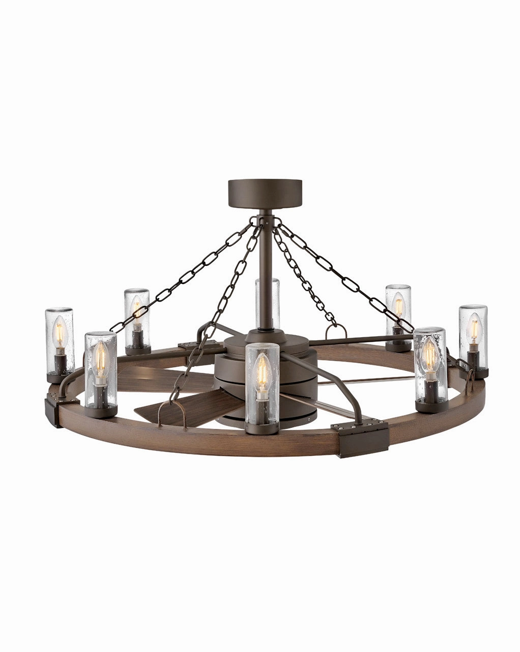 Sawyer 36" with 28" LED Fandelier Metallic Matte Bronze Fandeliers FANS on sale now