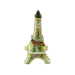 Scenic Eiffel Tower Limoges Collectible Boxes Rare Find
