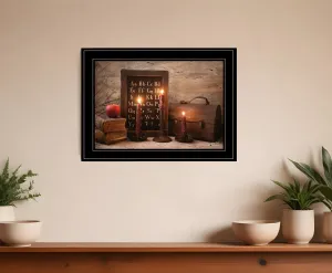 School Nights 3 Black Framed Print Wall Art Cheap Wall Mirrors & Decor