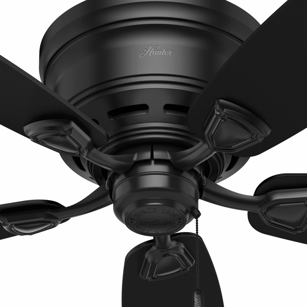 Sea Wind 48"Ceiling Fan Matte Black Small Room Fans sale