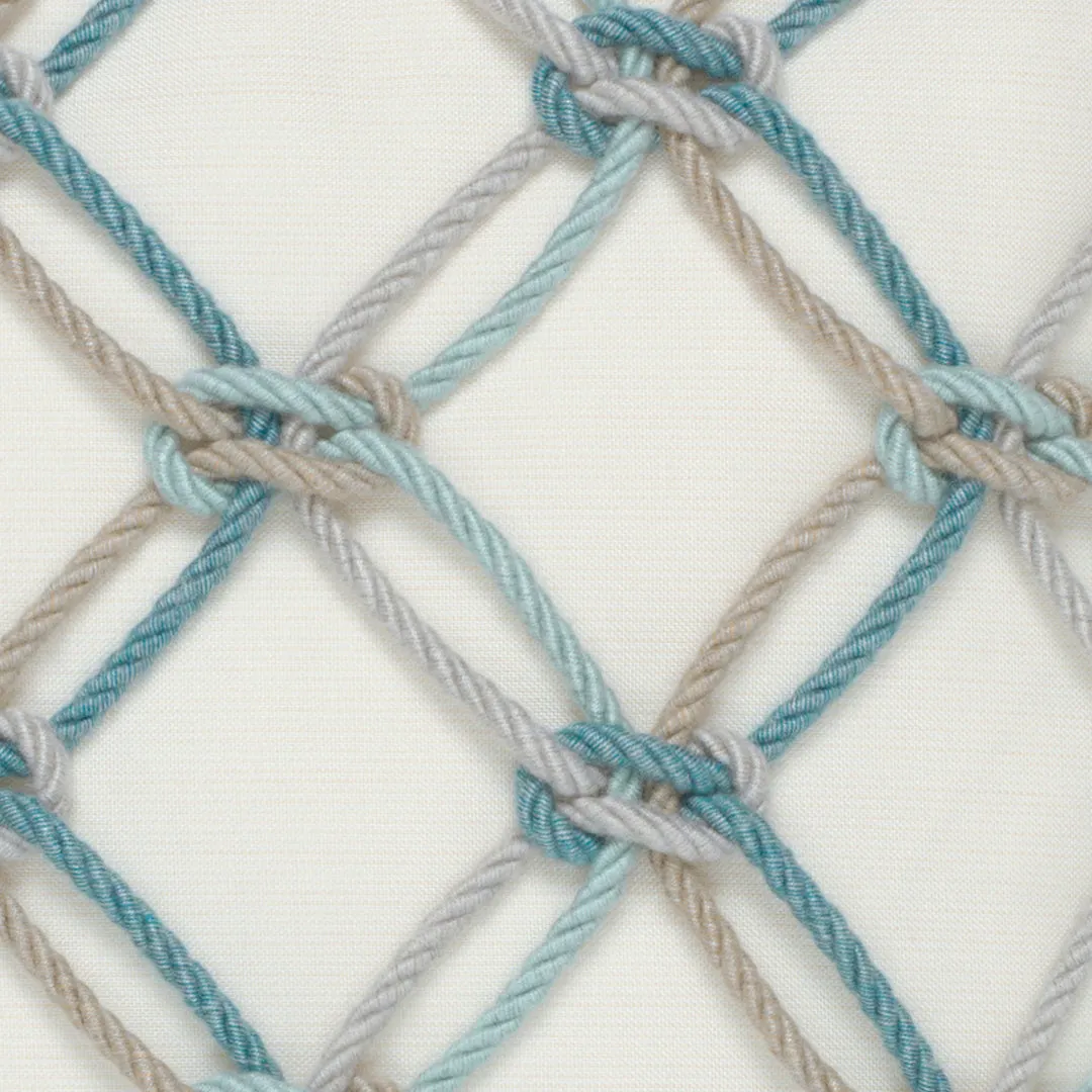 Seascape Rope Indoor/Outdoor Pillow, Square Decorative Pillows new arrival
