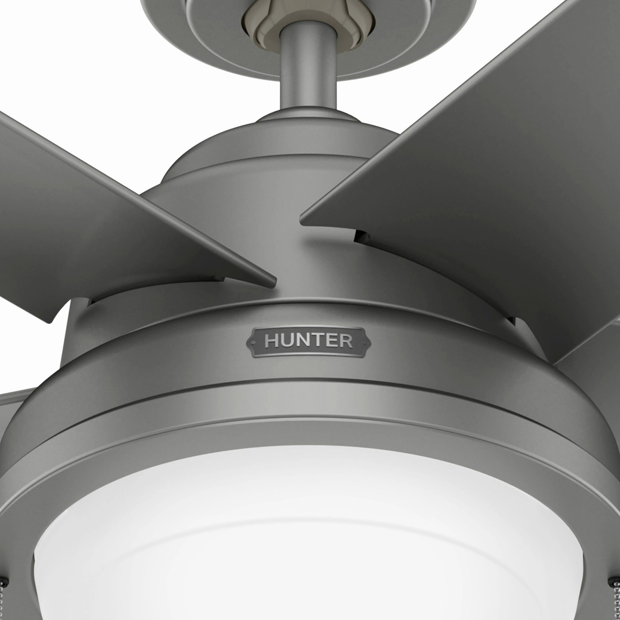 Seawall 44"Ceiling Fan Matte Silver Mini Ceiling Fans promo