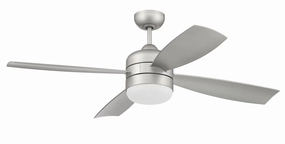 Sebastion 52" Ceiling Fan in Painted Nickel Outdoor Ceiling Fans discount