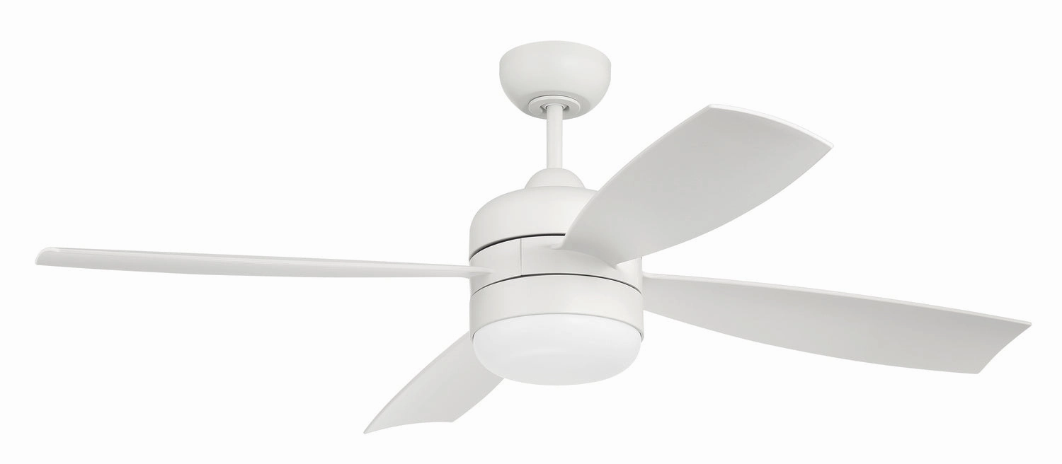 Sebastion 52" Ceiling Fan in White Outdoor Ceiling Fans discount