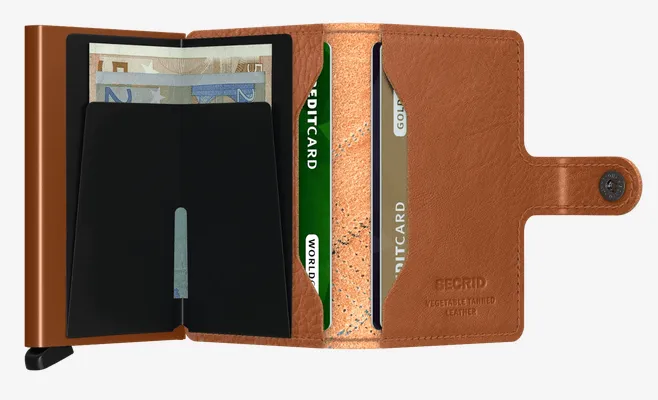 Secrid Linea Stitch Mini Wallet