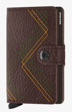 Secrid Linea Stitch Mini Wallet