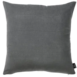 Set Of 2 Grey Brushed Twill Decorative Throw Pillow Covers Throw Pillows sofa decor deals