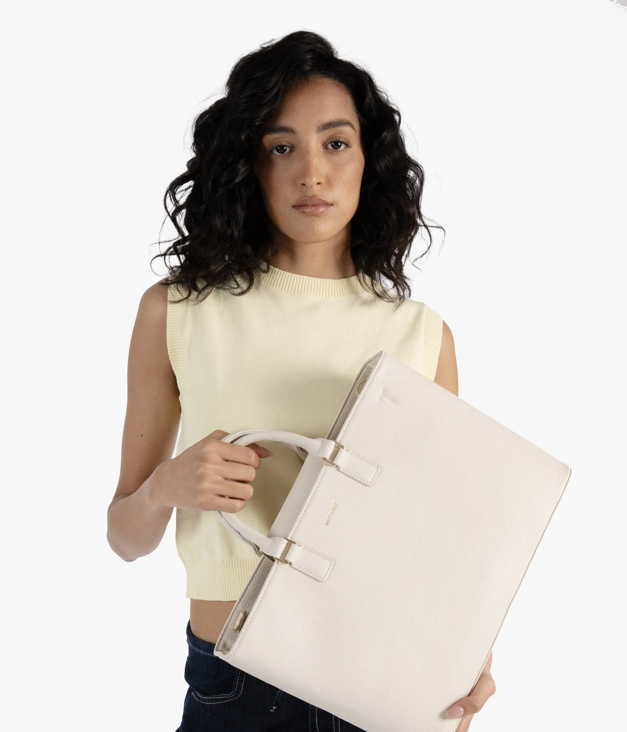 SEVYN Vegan Satchel - Grain