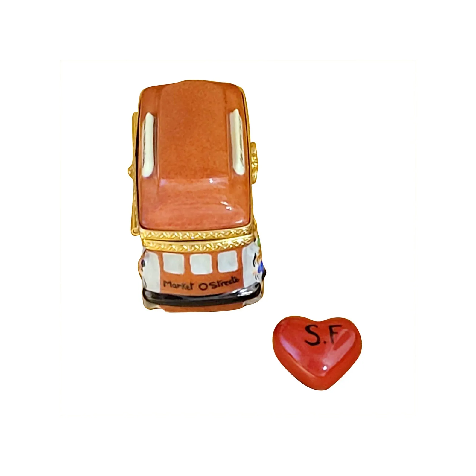 SF Cable Car Limoges Limoges Boxes collectors shop