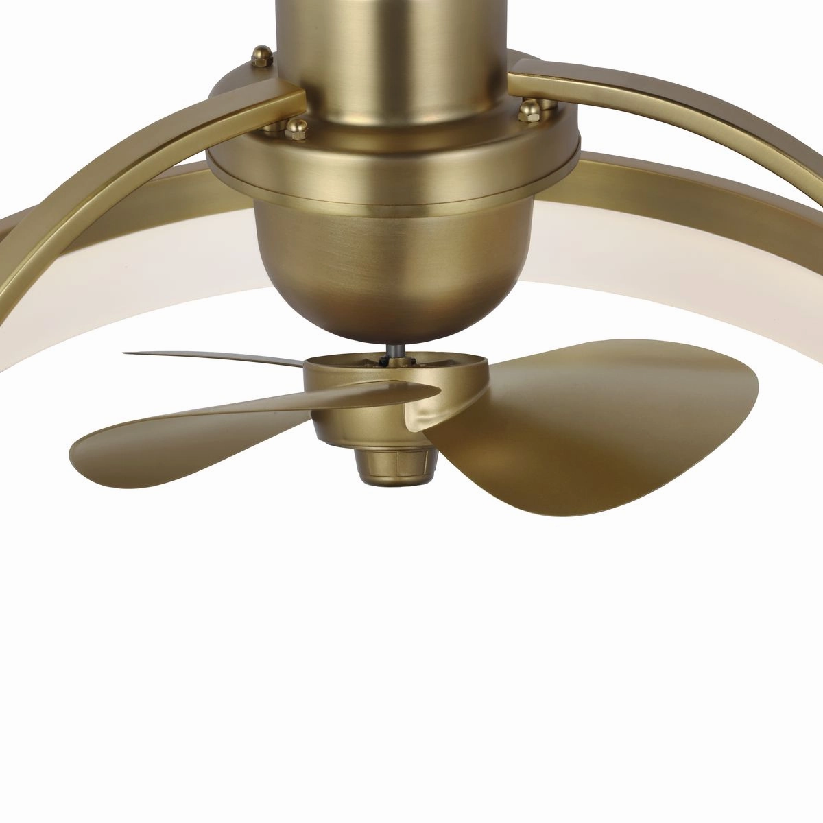 Shear Ceiling Fan Brushed Bronze Fandeliers at discount prices