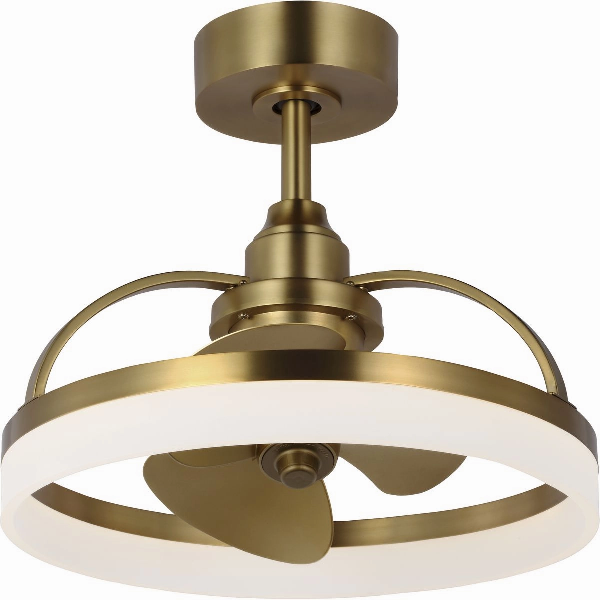 Shear Ceiling Fan Brushed Bronze Fandeliers at discount prices