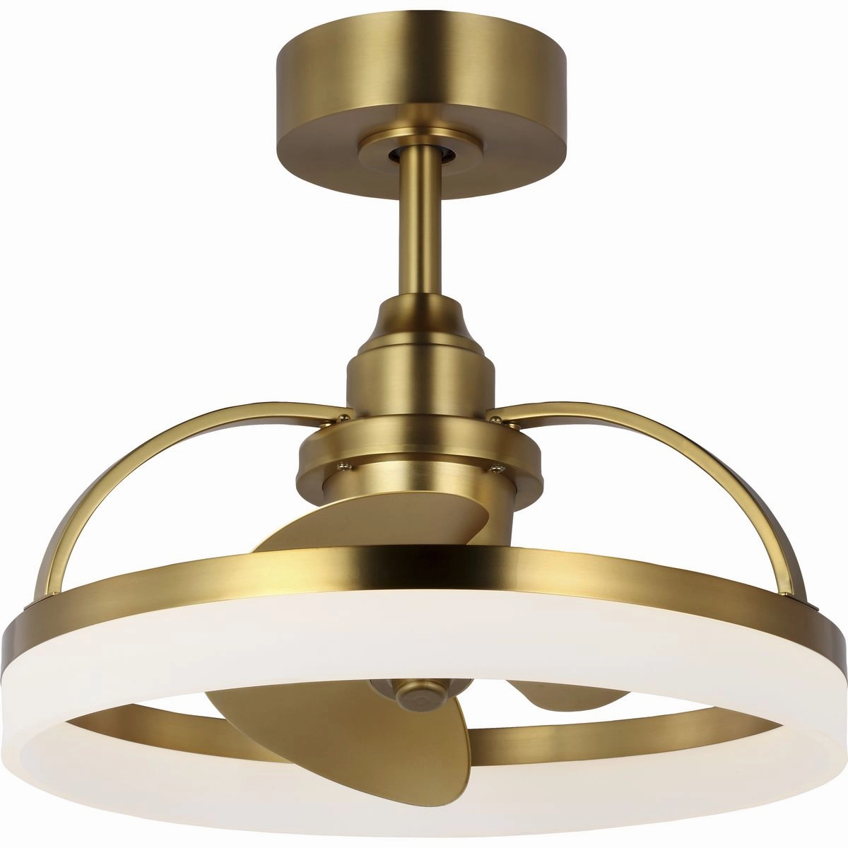 Shear Ceiling Fan Brushed Bronze Fandeliers at discount prices