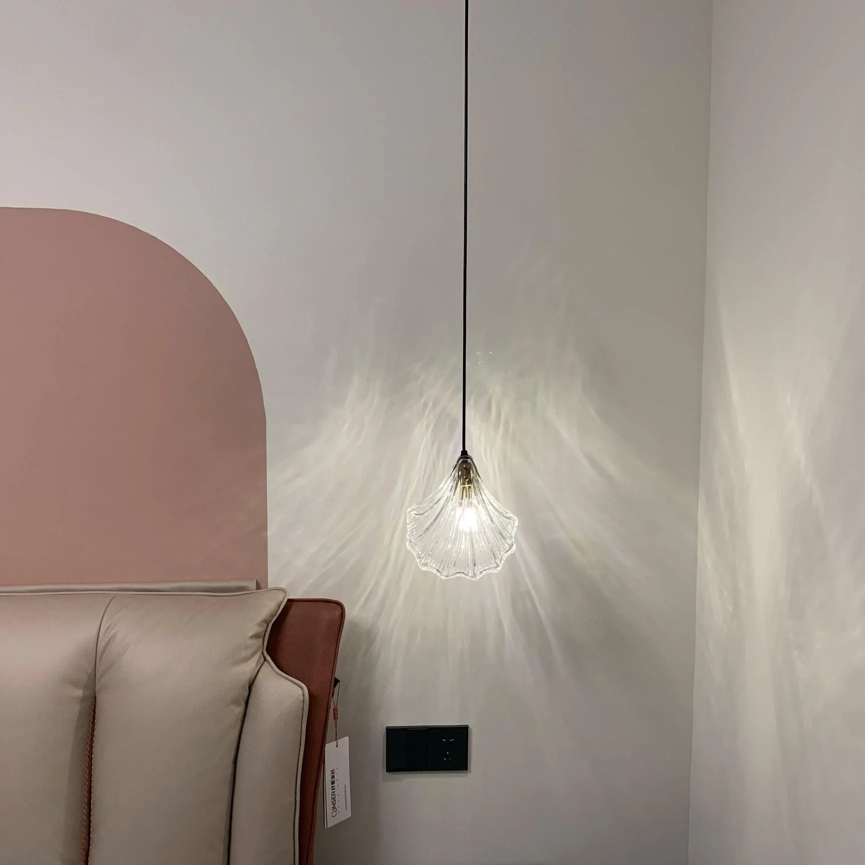 Shell Mini Pendant Swag Light