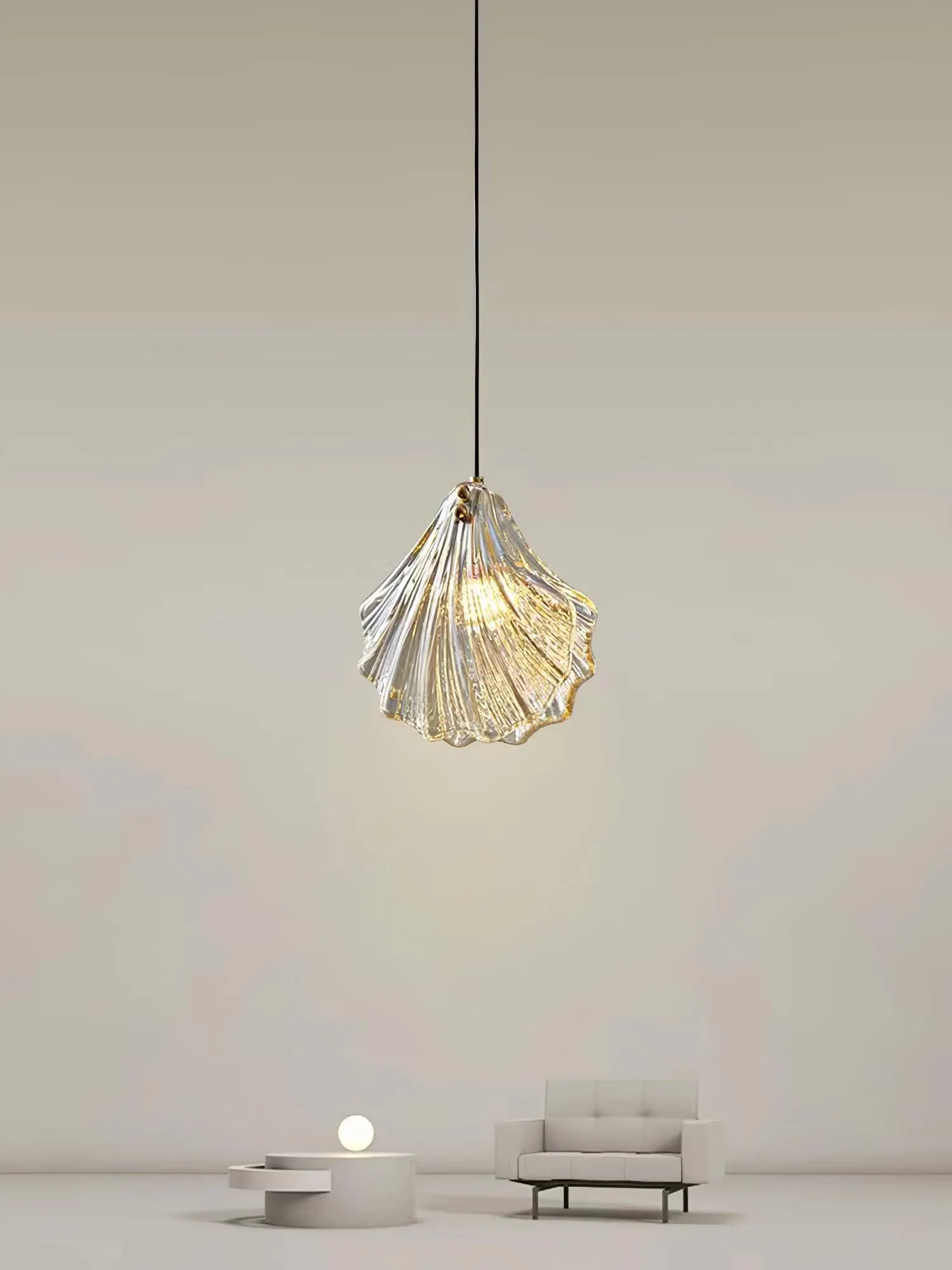 Shell Mini Pendant Swag Light