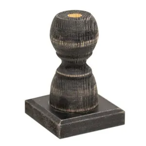 Short Black Spindle Flower Holder Festive Decor online outlet