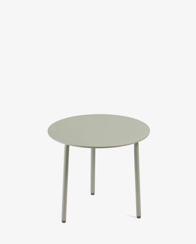 Side table S aluminium eucalyptus green August Outdoor Furniture cheap deals