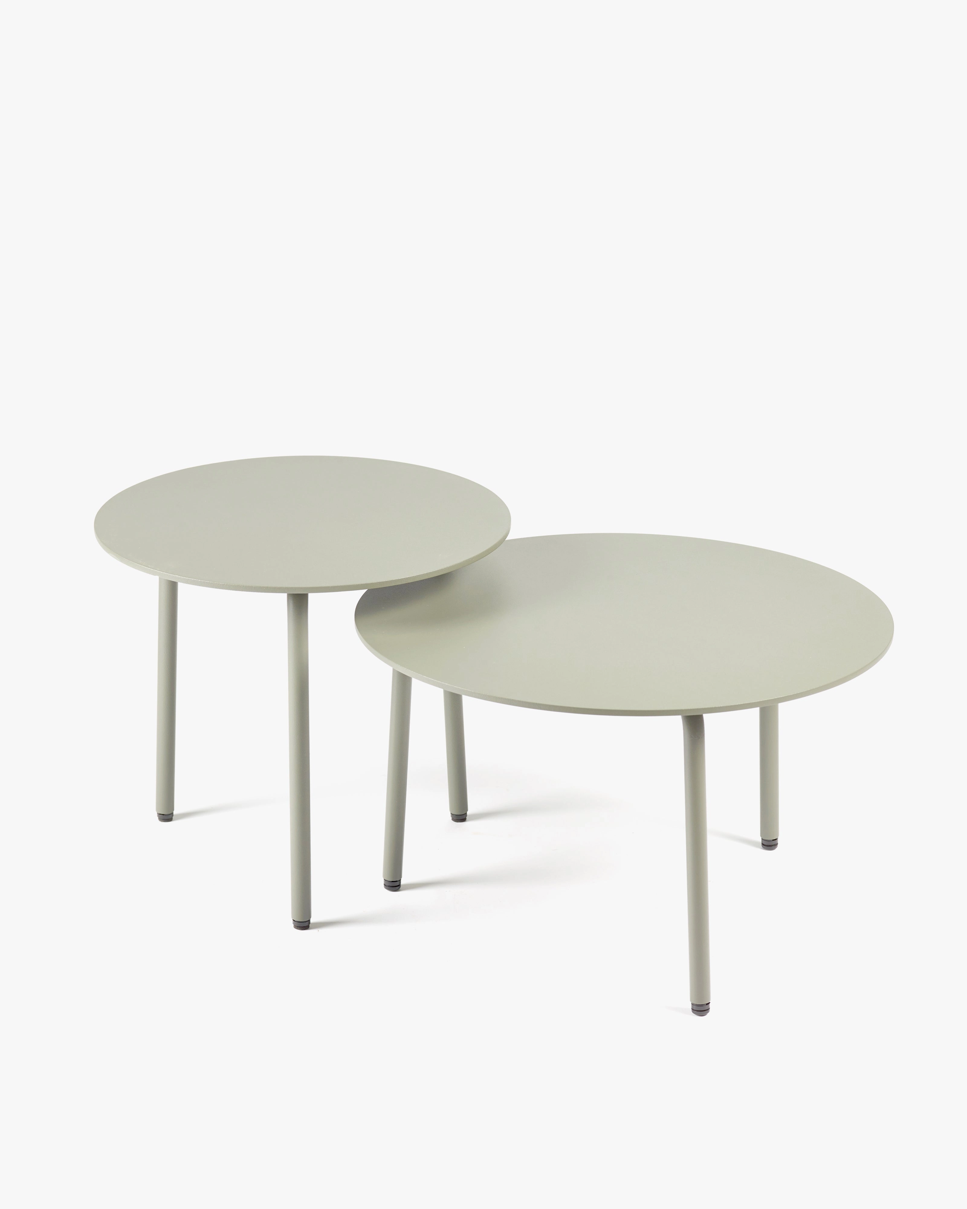 Side table S aluminium eucalyptus green August