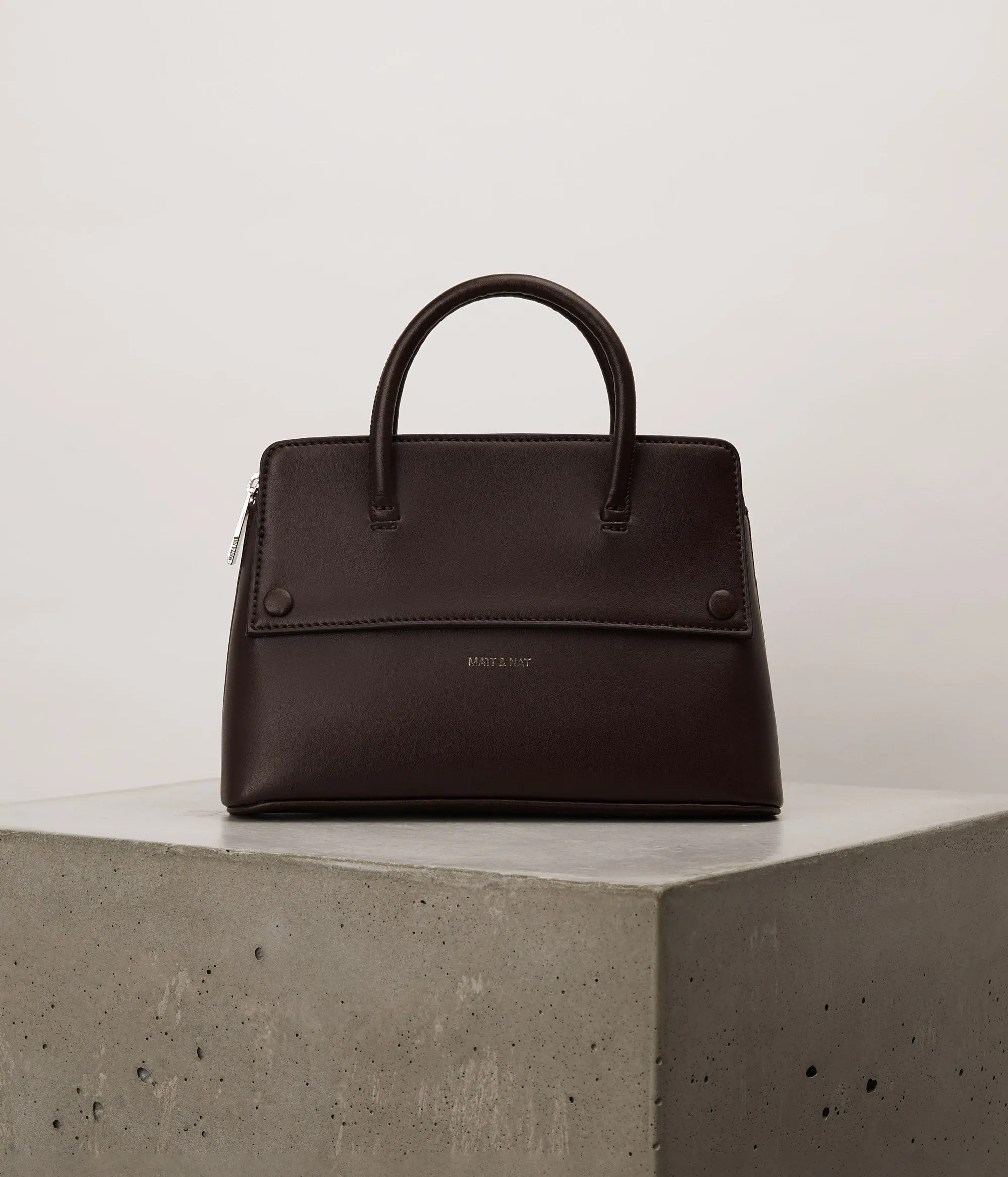 SILVA SM Small Vegan Satchel - UPPEAL