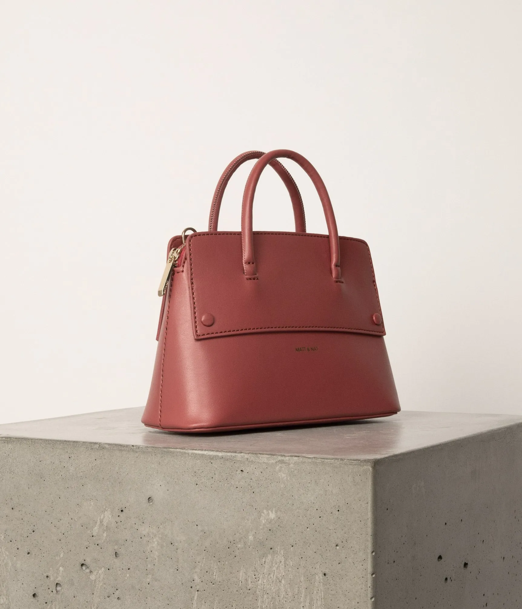 SILVA SM Small Vegan Satchel - UPPEAL